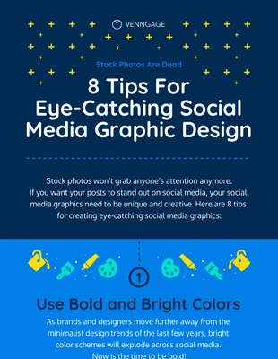 premium  Template: Infografik zum Social-Media-Design