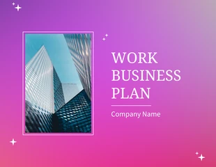 Free  Template: Planos de trabalho estéticos com gradiente roxo e rosa
