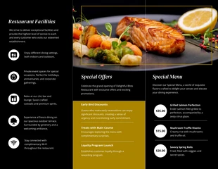 Restaurant Grand Opening Brochure - Página 2
