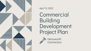 business  Template: Nordic Commercial Development Präsentation