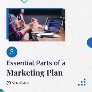 Free  Template: Muted Marketing Plan Instagram Carousel Post