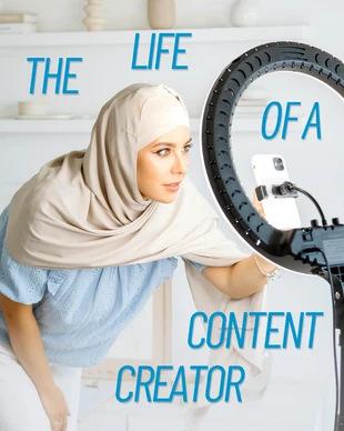 Free  Template: Modèle de publication LinkedIn inspiré de Taylor Swift : La vie d'un créateur