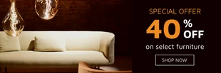 Furniture Sale Email Banner