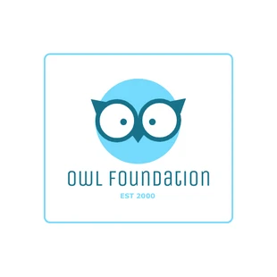 premium  Template: Logotipo Criativo da Fundação