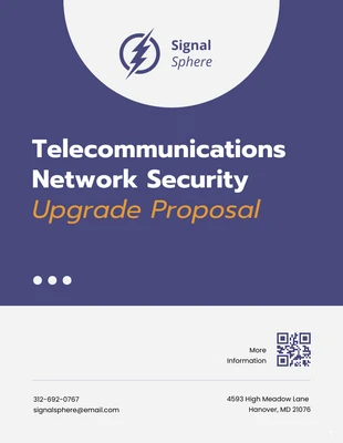 premium  Template: Telecommunications Proposals