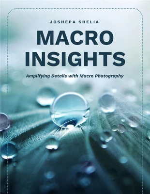 premium  Template: Professional Macro Photography Book Cover