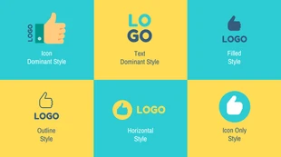 Free  Template: Encuesta sobre logotipos Cabecera del blog