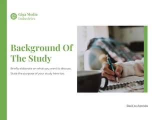 White And Green Modern SImple Professional Media Research Presentation - Pagina 2