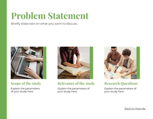 White And Green Modern SImple Professional Media Research Presentation - Seite 3