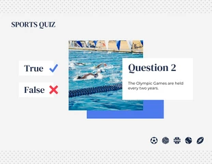 Grey Colorful Simple Sports Quizzes Presentation - Seite 3