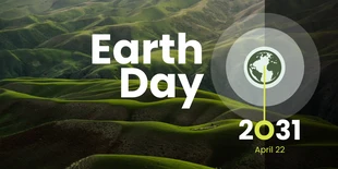 premium  Template: Earth Day 2019 Twitter Post