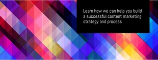 business  Template: Bold Content Marketing Banner de Facebook para empresas