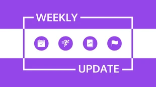 Free  Template: Weekly Update Template
