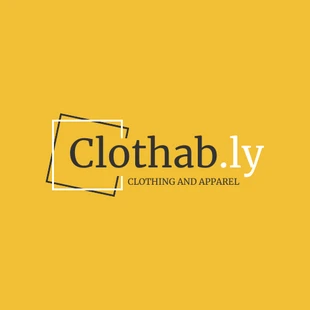 business  Template: Logo créatif pour l'habillement