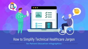 business  Template: Technical Healthcare Jargon Blog Header