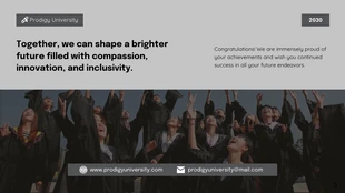 White Grey Simple Graduation Presentation - Página 5