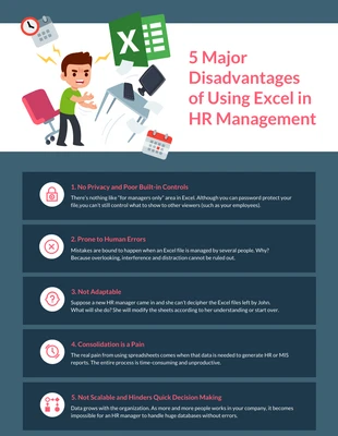 premium  Template: Excel in HR Management Disadvantages