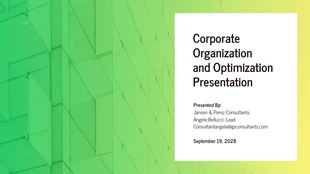 Free  Template: Gradient Business Consulting Presentation