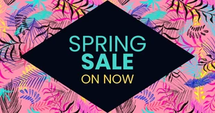 business  Template: Spring Sale Facebook Post