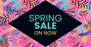 business  Template: Postagem no Facebook sobre o Spring Sale