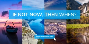 premium  Template: Post di Twitter sul turismo di viaggio