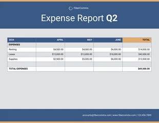 Free  Template: Free Expense Report Template
