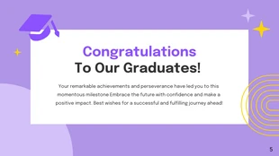 Pastel Purple Graduation Presentation - page 5