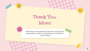 Funny Pink And Colorful Mother's Day Presentation - Pagina 5
