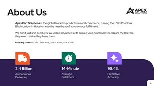Global Logistics Business Presentation Template - page 4