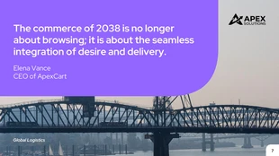 Global Logistics Business Presentation Template - page 7