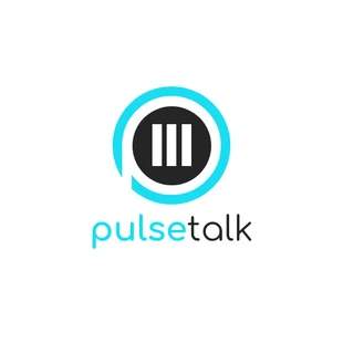 premium  Template: Logotipo empresarial Podcast azul