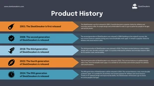 Powerpoint Vertical Timeline Template