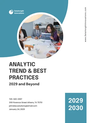 Free  Template: Future Trends: Analytic Best Practices 2024 Report