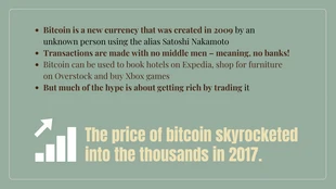 Bitcoin Presentation - page 2