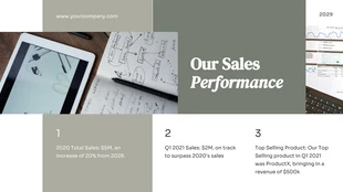 Simple White And Green Sales Presentation - Página 3