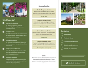 Seasonal Garden Planting Brochure - Página 2