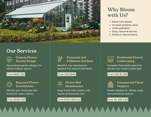 Landscape Trifold Brochure - Page 2