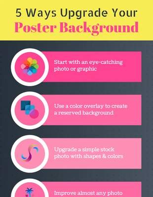 Free  Template: Shade Infographic Poster Template