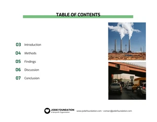 White and Green Global Warming Consulting Proposal Template - Seite 2