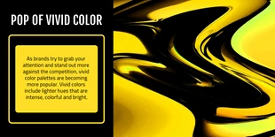Free  Template: Pop-Color-Trend-Twitter-Beitrag