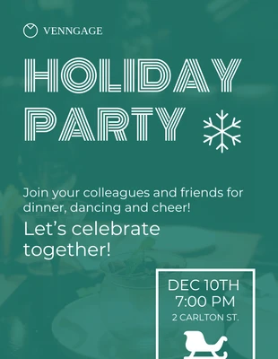 premium  Template: Holiday Party