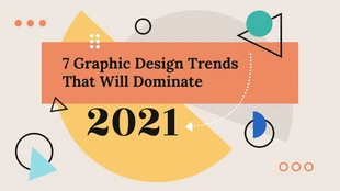 Free  Template: Grafikdesign-Trends 2021 Blog-Header