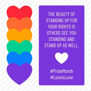 Pride Month Quote Instagram Post