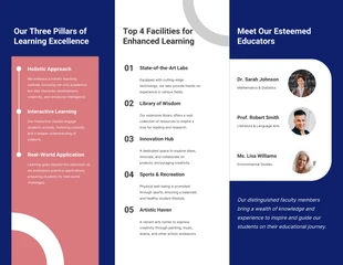 Blue And White Colorful Simple Education Brochure - صفحة 2