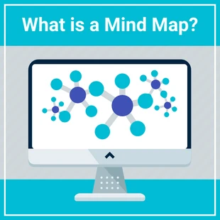 Free  Template: Mapa mental Instagram Post