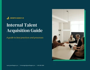 business  Template: Manual de aquisição de talentos internos