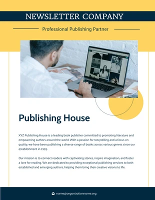Yellow Company Publishing House Newsletter