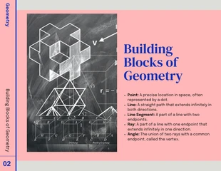 Bright Color Geometry Lesson Math Presentation - Pagina 2