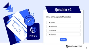 Fun Engagement Trivia Quiz Presentation - صفحة 5