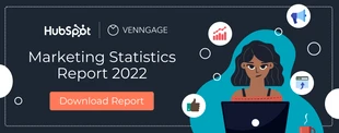 Free  Template: Statistiques marketing LinkedIn Post
